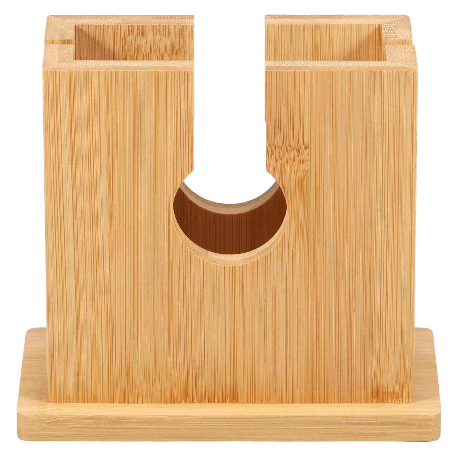 Bagel Slicer Holder Bamboo Bagel Cutter Slicer Smooth Bagel Slicer Holder Multifunctional Bagel Cutter for Home Kitchen Toast