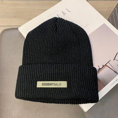 Damska zimowa codzienna moda 6-kolorowa długa czapka beanie