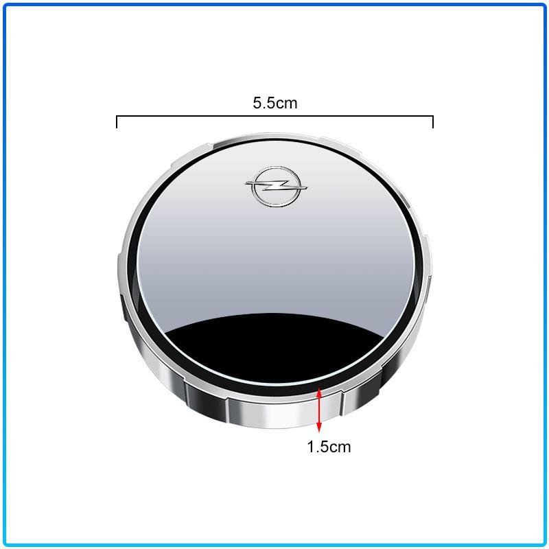 For Opel Astra H G Corsa Insignia Astra Antara Meriva Zafira Interior Suction Cup Car Convex Blind Spot Mirror HD 360 Degree Wide Angle