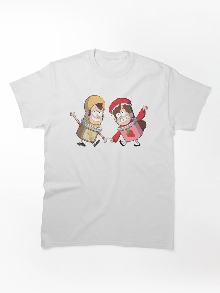 Gravity Falls Mable a Dipper Pines Summerween kostýmy Klasické tričko