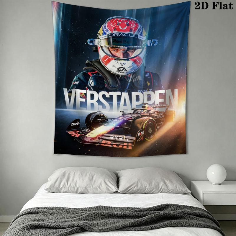 VER Race Maestro Wall Tapestry Aesthetic Wall Hanging Printed Fabric Blanket Decorative Tapestries for Bedroom Living Room Home Decor