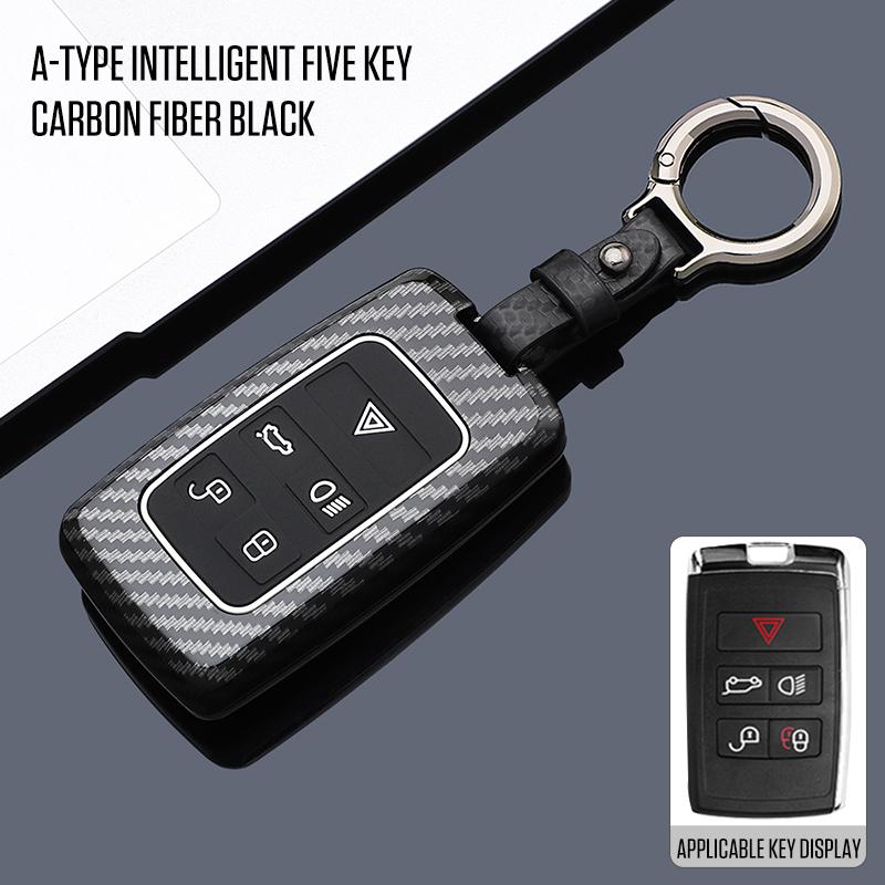 Interior Mouldings Car Remote Key Case Cover Shell for Land Rover Range Rover Sport Evoque Freelander Velar Discovery 4 Jaguar X