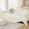 Plush Sofa Cover Cloth Non-Slip Sofa Cushion Sofa Cover Sofa Cover Towel Four Seasons Universal Chenille Cream Style