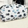 Cat Pencil Case Three-layer Storage Bag Cute Cartoon Stationery Bag  Srudents