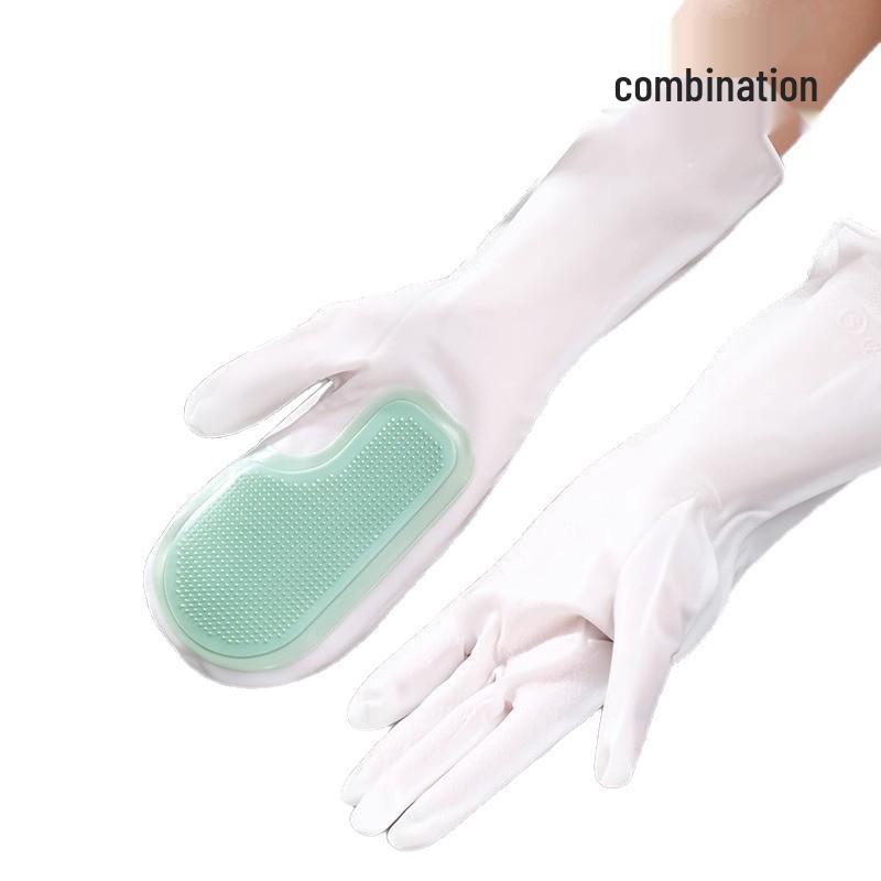 Nowy przyjazd: Pogrubione Wodoodporne Rękawice Kuchenne na Zimę, do Czyszczenia Domowego i Ochrony przed Mrozem