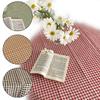 Elegant Ins Korean Style Plaid Tablecloth For Home Decoration And Desk Cloth