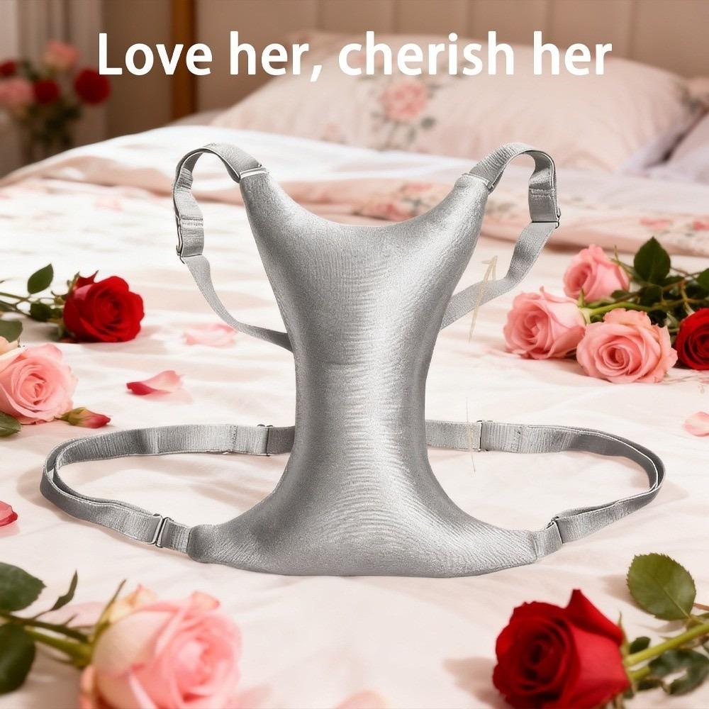 Breathable Chest Wrinkle Prevention Pillow Soft Cushion Ergonomic Breast Pillow  Female