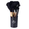 12PCS Food Grade Silicone Kitchen Cookware Utensils Turner Spatula Measuring Spoons Practical Cooking Tool Kitchenware Set