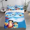Aladdin Jasmine Prinzessin Bettbezug Set Bettwäsche Steppbett Sets King Size 3D Kinderbettwäsche Set