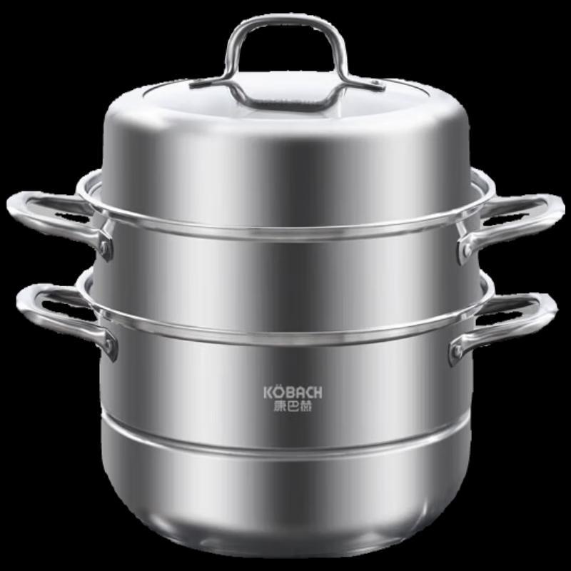 KOBACH 3-Layer Stainless Steel Steamer Pot