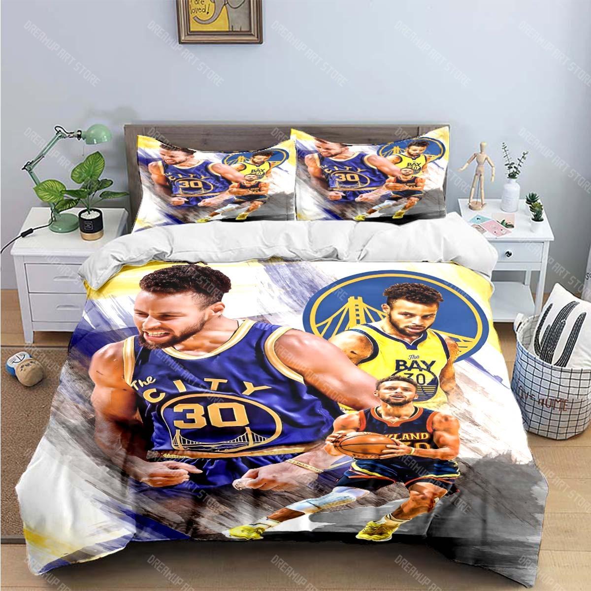 

Мода Зірка Баскетболу С-Стівен К-Каррі Принт Комплекти Постільної Білизни Набір Постільних Приналежностей Підодіяльник Набір Ковдри Постільна Білизна Подарунок EU King 240x220cm