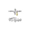 Cross Zirconia Adjustable Ring For Women And Men Fashion Jewelry