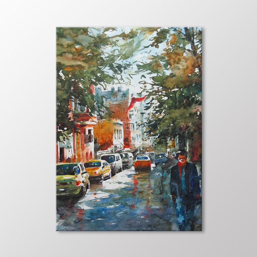 

Акварельная Уличная Живопись