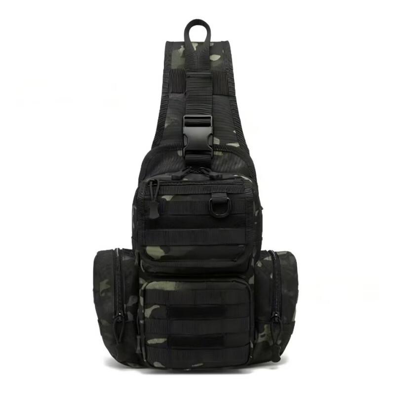 SHISHI Men s Tactical Chest Sling Bag