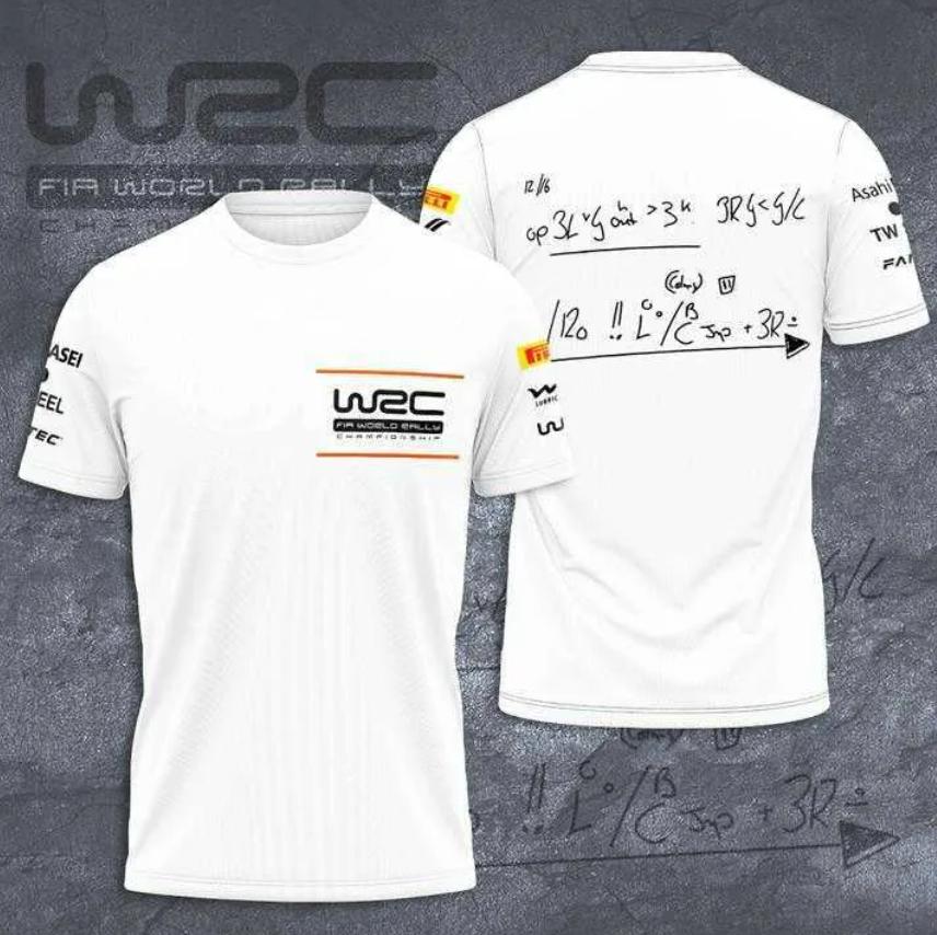 Rally Fans Jersey Men's Children WRC Breathable T-Shirts 3D Print Men Women Summer Oversized Fashion T Shirt Kids Tees Tops