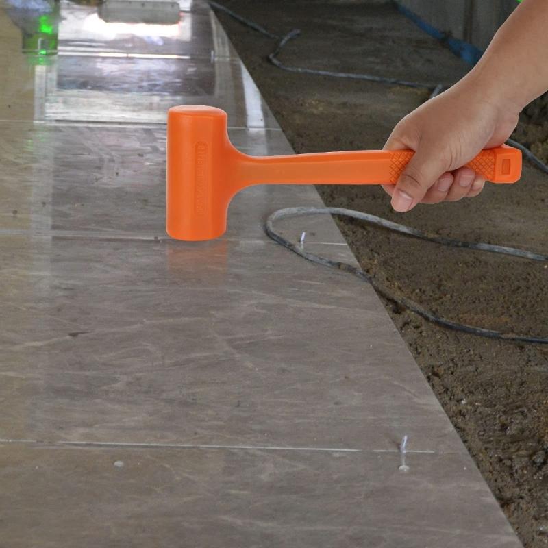 Precise None Rebound Rubber Hammer With Textured Grip For Mechanics Auto Repair And Woodworking Noise Reduction Striking