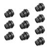 10pcs/20pcs Black 24mm Plastic Lug Nut Covers Caps Anti Corrosion Wheel Hub Protectors For Select Truck Models 15661036