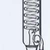 200mm 19/26 24/29 glass straight condenser tube spherical condenser tube serpentine condenser tube