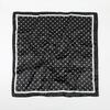 Dot Printed 90 Square Scarf Satin Silk Shawl Muslim Woman Hijabs Hair Wraps Ladies Fashion Headband Thin Femme Turban