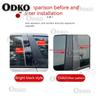 6PCS Black Car Door Window Column BC Pillar Post Trim PC Sticker Fit For Lexus CT200h CT 200 200h 2011 -  Accessories