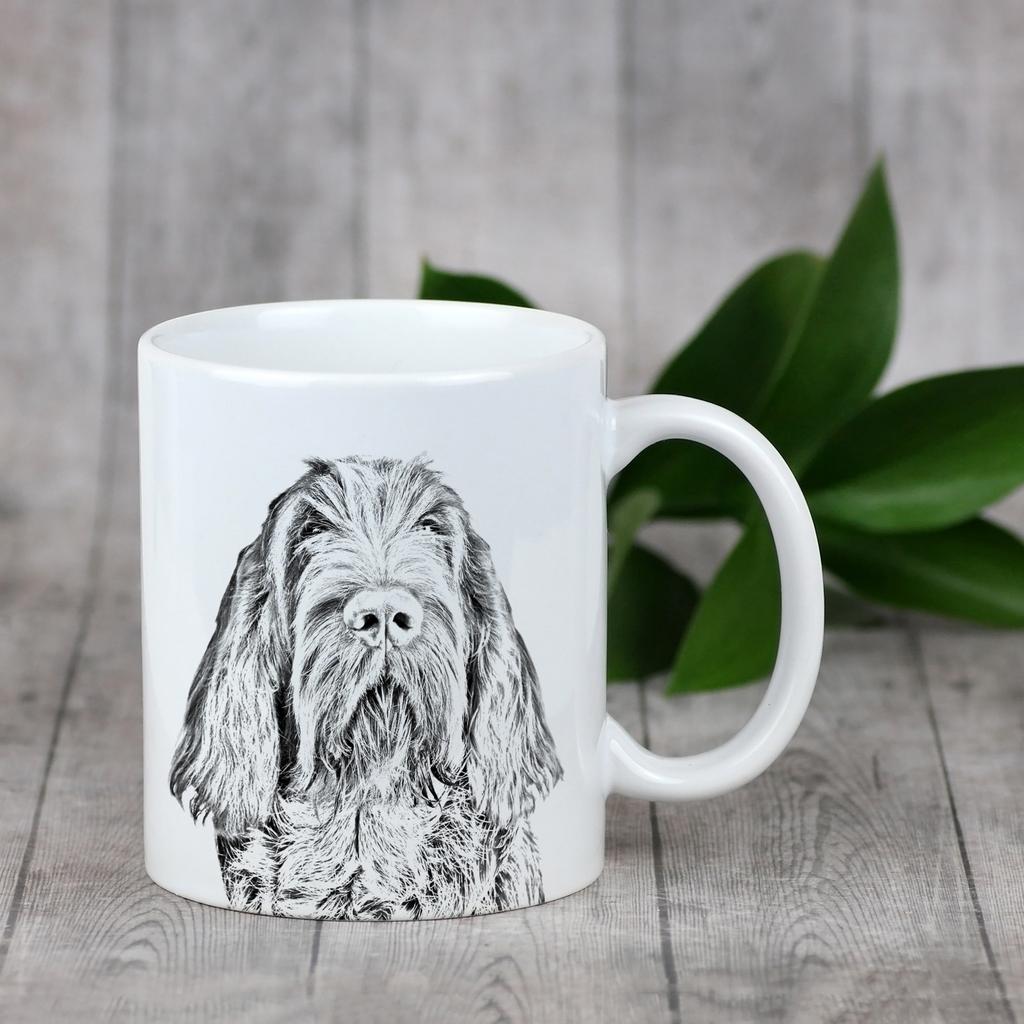 Italský spinone, Spinone Italiano, Bracco Spinoso - hrnek se psem, personalizovaný hrnek s potiskem, klasický dárek pro každého od značky Art-Dog