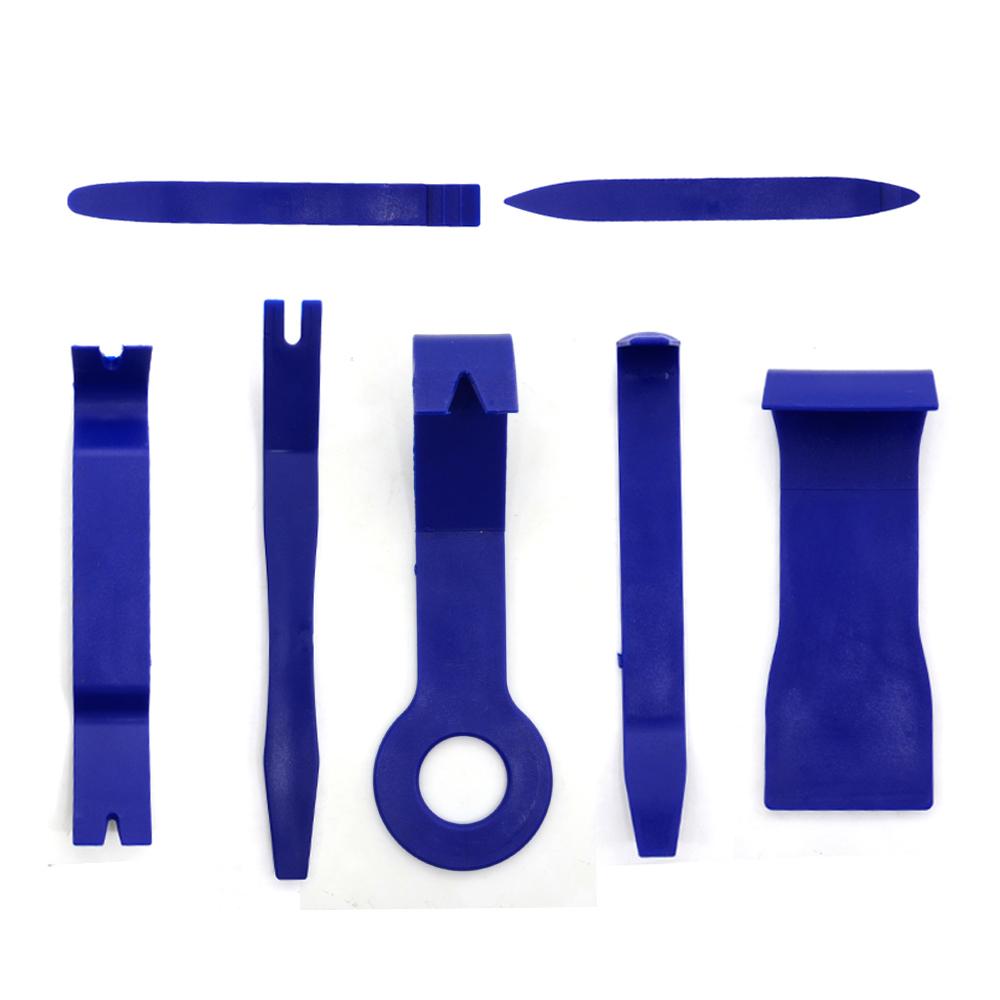 (7+1)pcs Remover Removal Puller Pry Tool Car Door Panel Trim Upholstery Retaining Clip Plier Tool Hand Tool Set