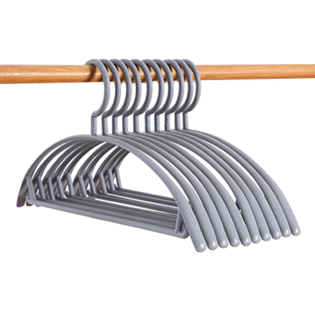 Plastic Non-Slip Clothes Hangers Durable Windproof Clothes Hanger For Home Thickening Non-Marking Wear Resistant Durable Hangers