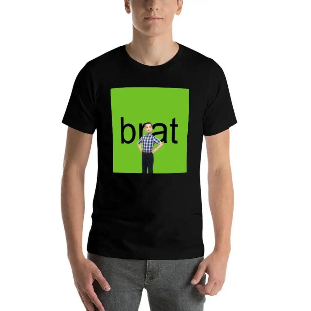 Young Sheldon Brat Album Cover Graphic T-Shirt