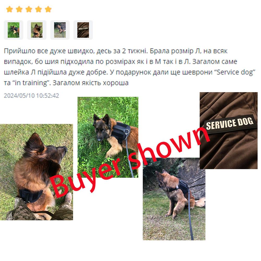 Military Training Style Nylon Pet Harness, Camouflage Dog Harness, Reflective Patches, Dog Collar, NoPull Rubber Handle