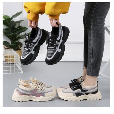 Erwachsenen-Sneaker, Damen-Laufschuhe, Netzschuhe, Bequeme Sneaker mit weicher Sohle, Atmungsaktive Damen-Freizeitschuhe