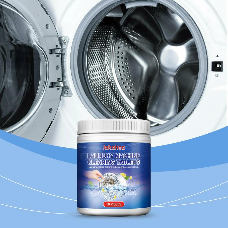 Washing Machine Cleaning Effervescent Tablets - Highly Effective At Cleaning Front and Drum Washing Machines, Removes Odors,