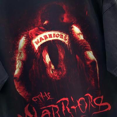 Maglietta The Warriors Film Stile Retrò Vintage Stampa Grafica di Alta Qualità DTG