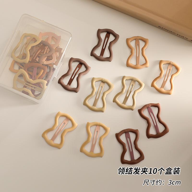 10pcs/set Children's BB Clip Cute Star Bear Hair Pins Kids Hair Accessories for Little Girls Hair Clip Baby Headwear