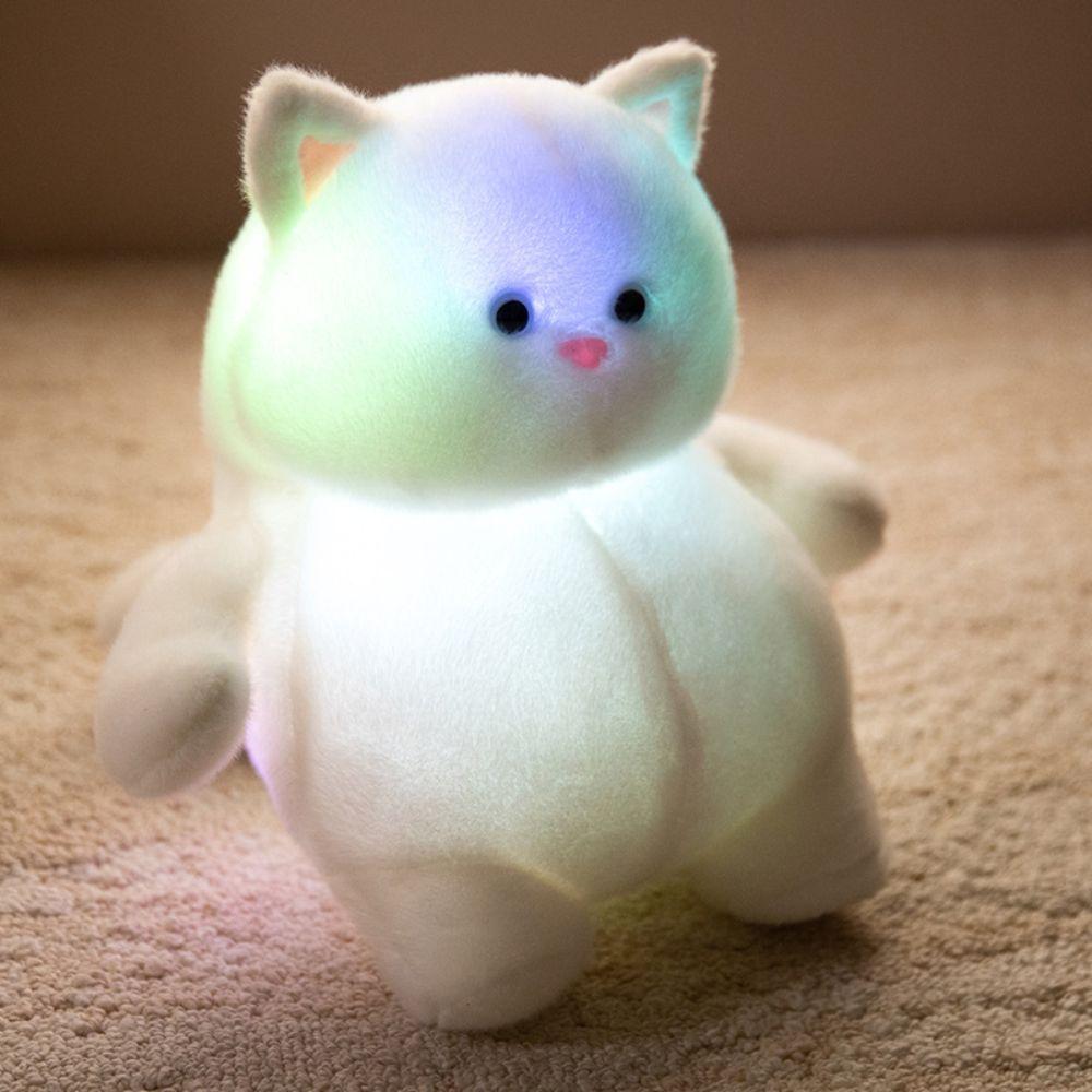 LED Glowing Stuffed Doll Colorful Light Light Up Toy Cute LED Plush Daily Companion