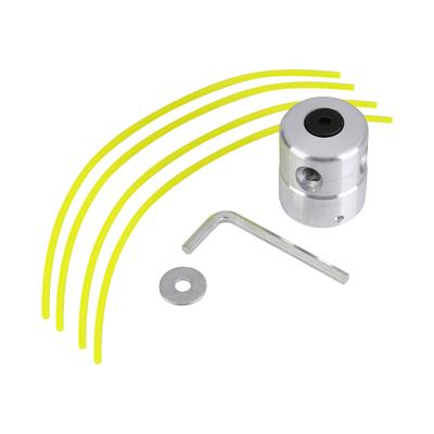 Universal Aluminium Trimmer Head with Strimmer Line Set Grass Cutter Accessories