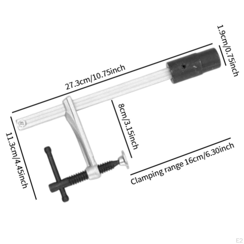 F Bar Clamp Welding Metalworking Woodworking Drop Steel Professional Silver