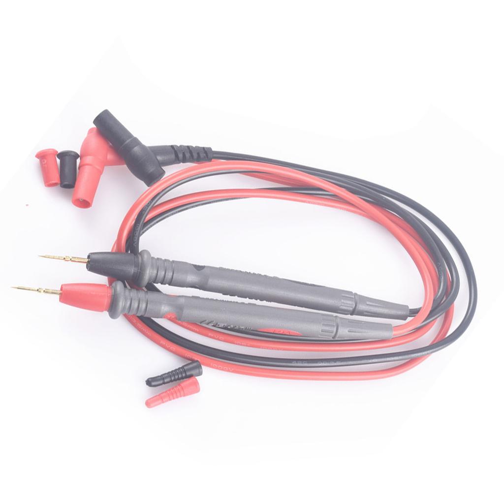 1000V 10A Fine Pointed Test Pen High Accuracy Copper Wire Gold Plated Test Probes for Multimeter