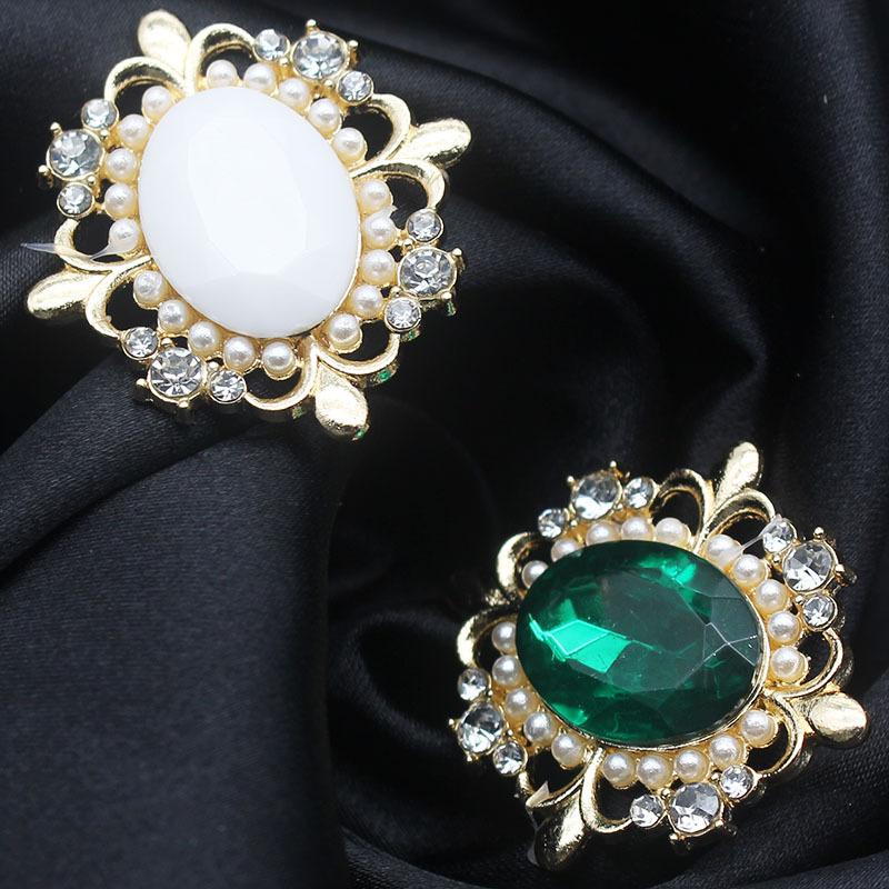 29*32Mm Exquisite Alloy  Buckle Bowknot Hair Accessories Material Accessories Wedding Invitation Decoration