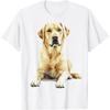 Labrador Retriever Dog Motif Pet Artwork Labrador Retriever T-Shirt for Men Women Kids