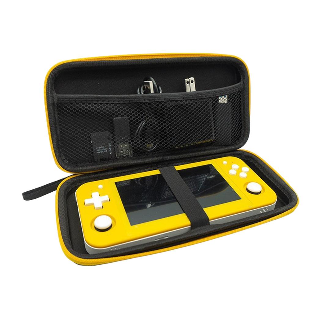 Handbag Storage Case Fit for POWKIDDY X55 RG505 Retro Handheld Game Console Shockproof Storage Bag Travel Carrying Pouch