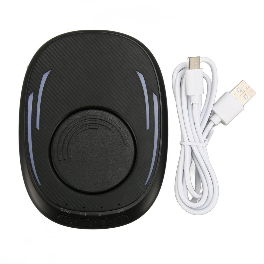 Undetectable Mouse Mover USB Portable LED Light Mouse Shaker Drive Free for Keeping The PC Laptop Active Black