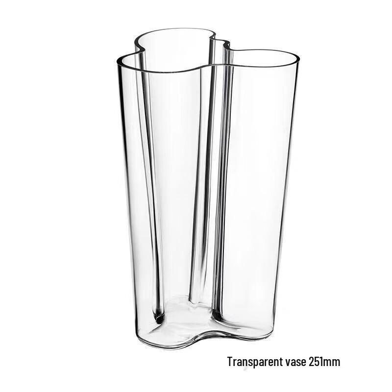 

Finland Lake Light Luxury Glass Vase
