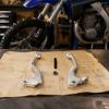 2pcs Clutch Lever Motorcycle Clutch Lever Aluminum Material Front Brake Handle  For Yamaha TW200