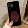 Morocco Map Flag Case For Samsung Galaxy A55 A35 A15 A54 A34 A14 A33 A53 A13 A23 A17 A06 A16 A56 A36 A32 A52