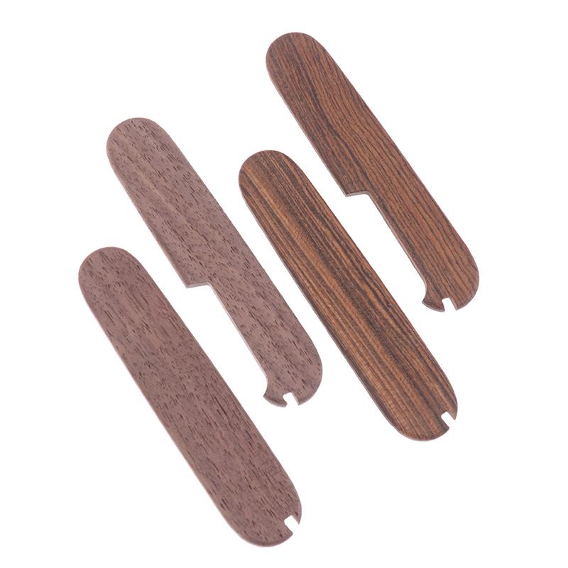 1Pair Cnc Custom Natural Wood Grip Handle Scales For 91Mm Vs Army Knives Diy Making Replace Accessories