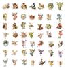 50pcs Elf Fairytale Cute Angel Stickers Decoration Skateboard Laptop Bike Suitcase Wall Decals