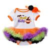 Infant Baby Girls Kids Skirts Set 2PC Romper + Headband Halloween Outfits