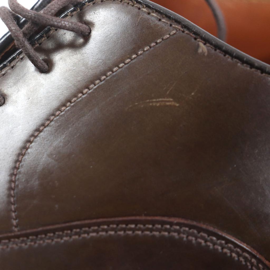 Great ALDEN Leather shoes Cigar cordovan inner wing, Brown Cordovan 9.5 90730 Used
