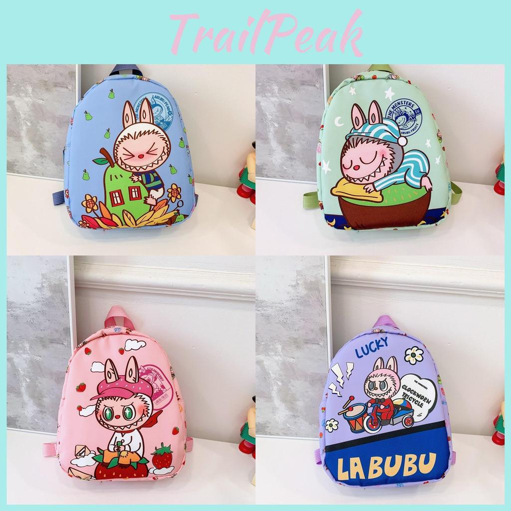 Backpack Color Breathable Nylon School Bag For Preschool Kids Use Daily