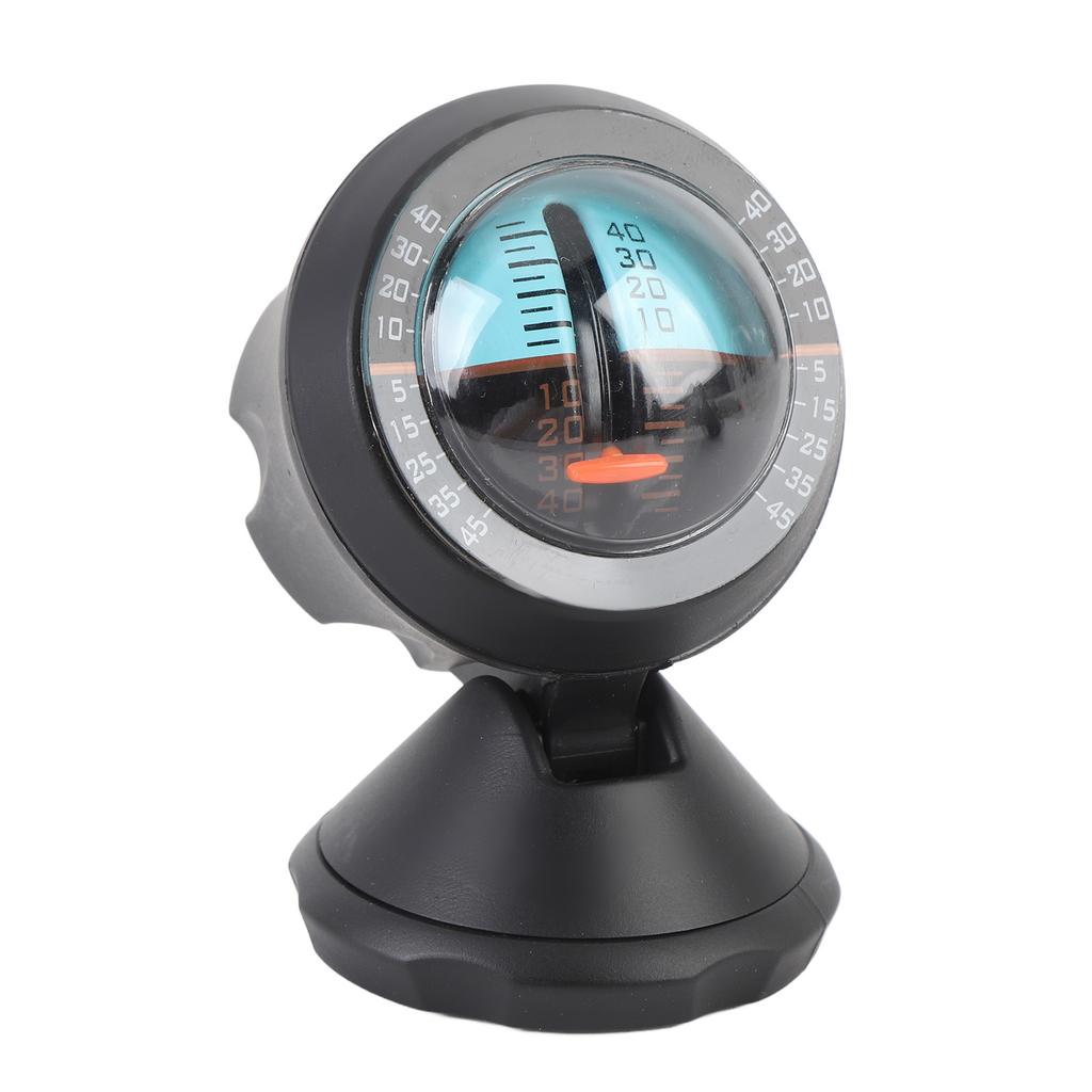 Car Inclinometer Level Tilt Gauge Indicator Gradient Balancer Tool for Vehicle Self Driving Travelling Supplies